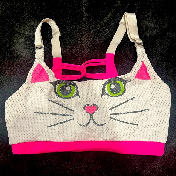 Bombshell Sportswear Tops - Bombshell Sportswear Meow Sports Bra out of stock size medium